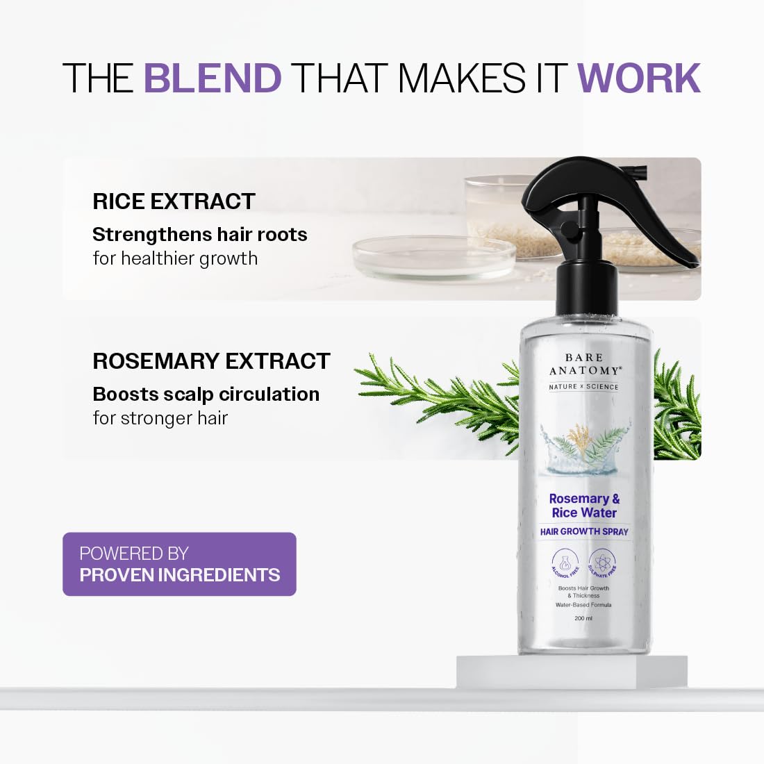 Rosemary Rice Hair Growth Spray