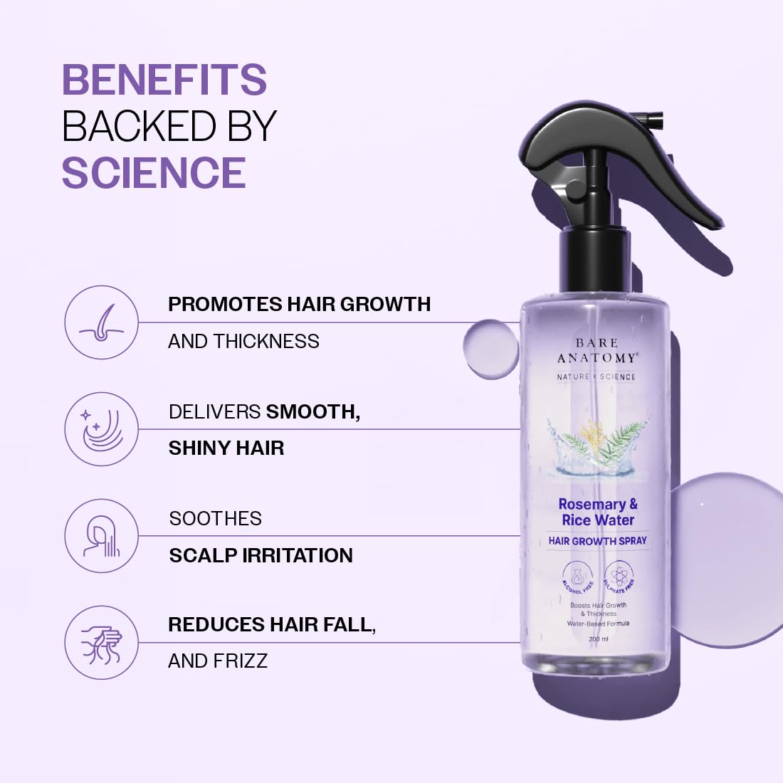 Rosemary Rice Hair Growth Spray